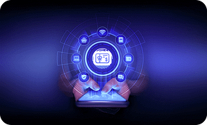 Diagram showing a gift card scam flow: A customer gives a gift card to a fake seller (Step 1), who uses it to buy and ship an order from a legitimate store (Step 2). The legit store ships the order to the customer (Step 3), completing the scam loop.